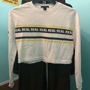Forever 21 long sleeve Real Crop Sweater